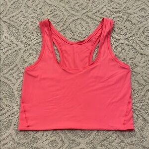Lululemon Wundermost Ultra-Soft Scoop Neck Cropped Tank Top